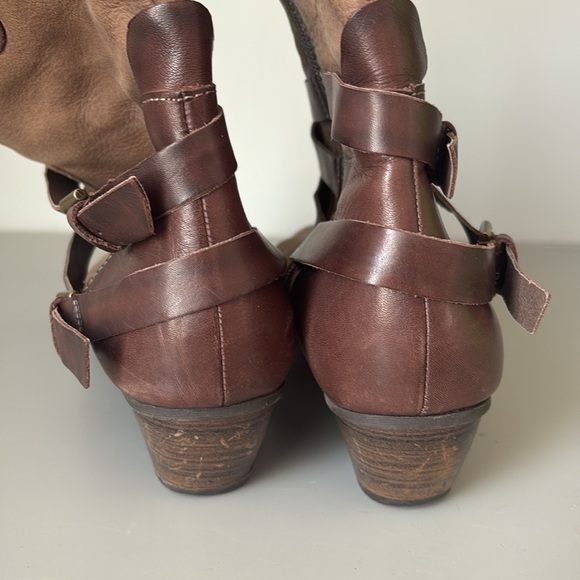 Pikolinos Brown Leather Boots Size 41 - Picture 3 of 7